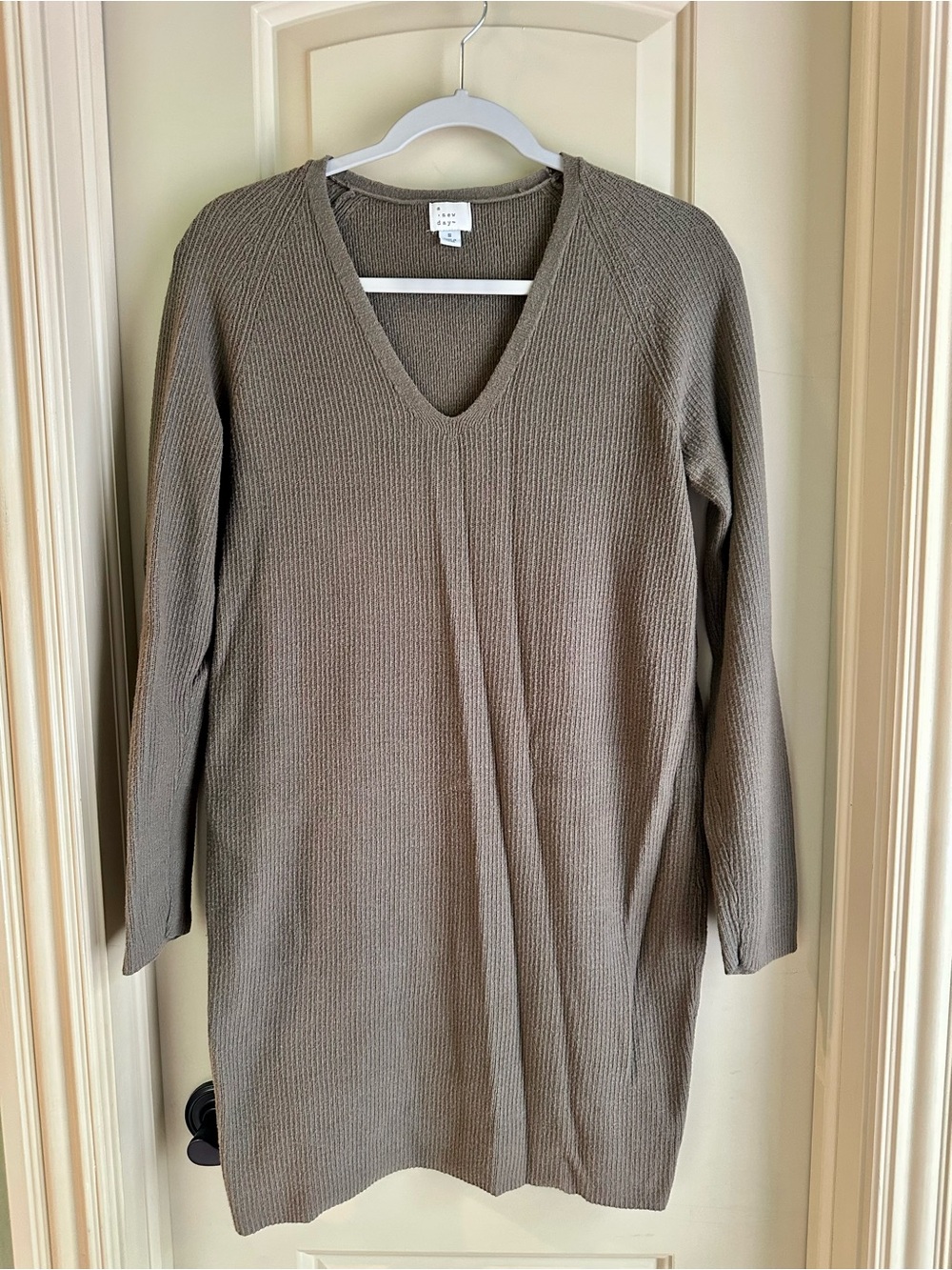 Women’s A New Day Oversized Sweater; Brownish Green; Size S